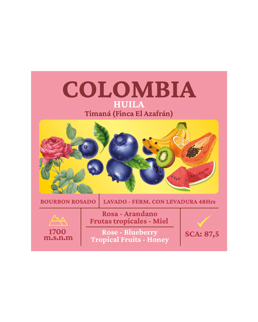 Bourbon Rosado L Col