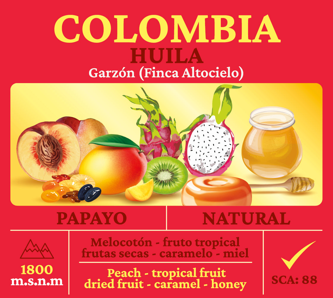 Papayo Natural Colombia