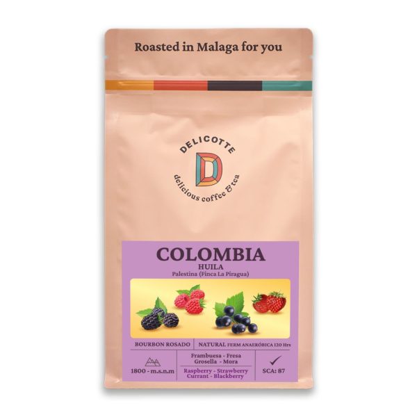 La Piragua Bourbon Rosado Natural