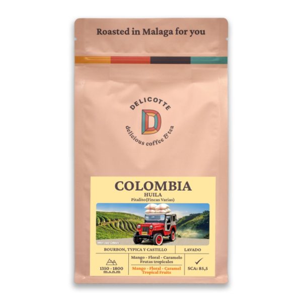 Colombia Huila Bourbon, Typica y Castillo