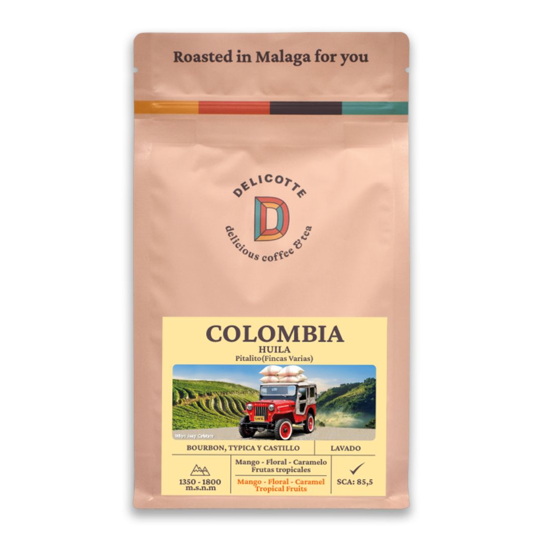 Colombia Huila Bourbon, Typica y Castillo