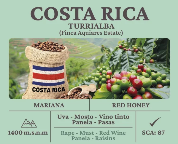 Costa Rica Mariana Red Honey - Imagen 2